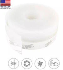 5M Silicone Door Seal Strip – Self-Adhesive Draft Stopper Weatherproof Tape