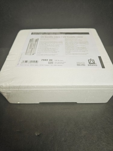 BrandTech Disposable Cuvette Total of 100 Cuvettes - Picture 8 of 9