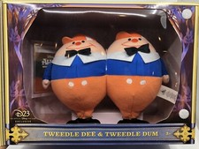 Tweedle Dee  Tweedle Dum Alice in Wonderland 70th D23 Exclusive Plush Disney