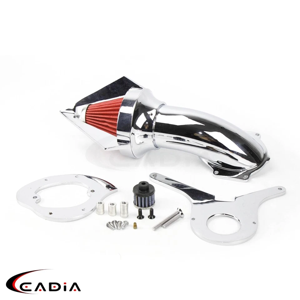 Cone Spike Air Filter Cleaner Kit For Honda Shadow Aero 750 VT750C CS 2006-2016 - Image 2 of 4
