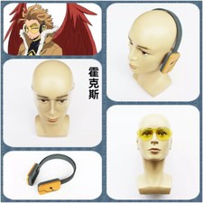 My Hero Academia Hawks Eyeglass Headphone Anime Cosplay Props Glasses Headset