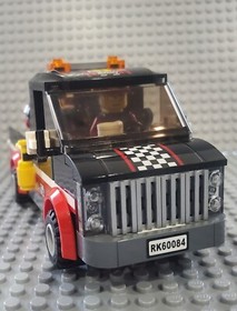 Retired Lego Set 60084 Lego City Racing Bike Transporter (100%complete) W/Manual