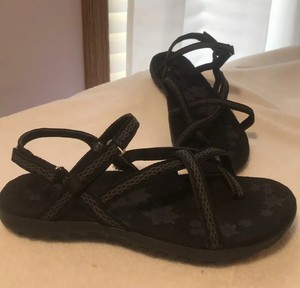 nylon strap sandals