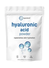 Micro Ingredients Hyaluronic Acid Serum Powder, 100 Grams | Low Molecular Wei...