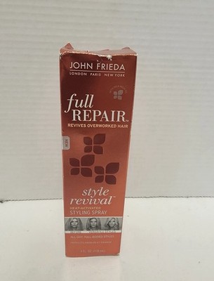 John Frieda Full Repair Style Revival Heat Activated Styling Spray 4 oz 