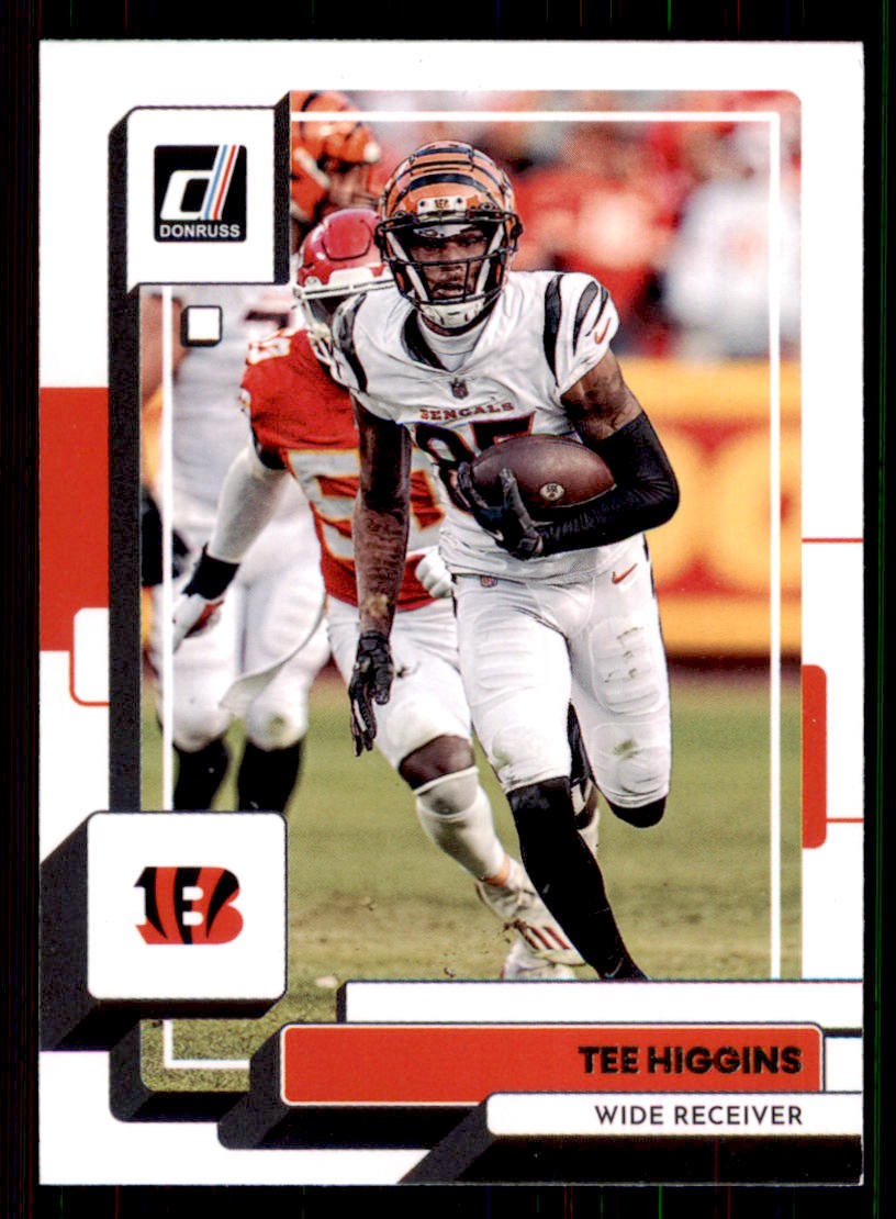 2022 Donruss #197 Tee Higgins Cincinnati Bengals