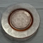 4 Vintage MacBeth-Evans Pink Depression Glass Dogwood Pattern 8" Salad Plates