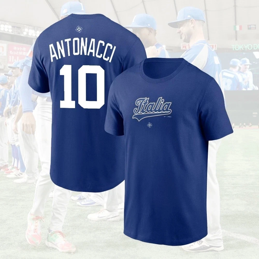 Italy Baseball Team 2026 Classic Name & Number All Players Gift For Fan