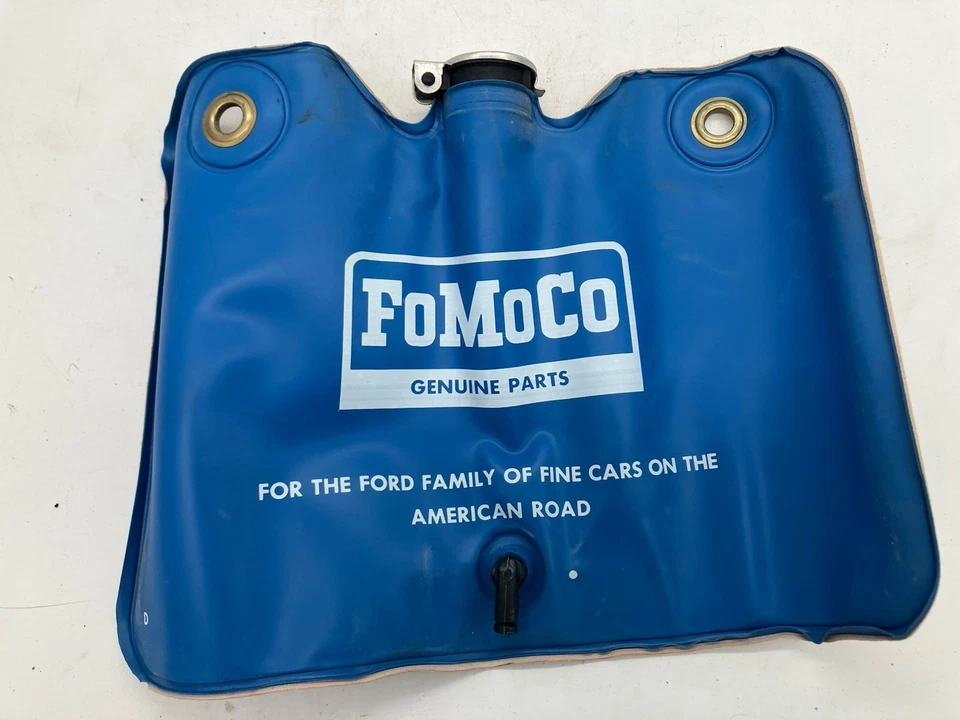 61-67 福特乘客野马蓝色挡风玻璃洗衣机包 NOS C1AZ-17618-D — 第 2/4 张图片