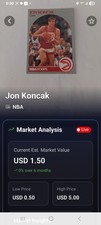1990-91 Hoops #28 Jon Koncak