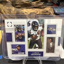 2025 Panini Photogenic Scrapbook Lamar Jackson #1 Baltimore Ravens