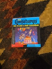 Goosebumps Incredibly Rare 1998 Calendar Brand New Without Box