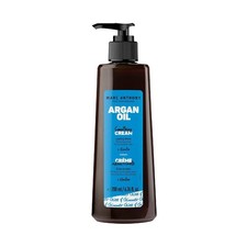Argan Oil Smoothing Cream with Keratin - Lightweight Hair Styler for Lasting Shi