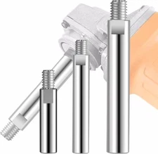 5/8"-11 Angle Grinder Extension Shaft Connecting Rod 3Pcs，Compatible with Makita
