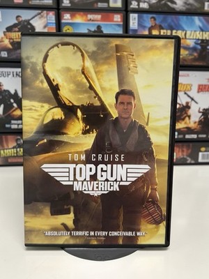 Top Gun: Maverick (DVD, 2022) Nice Clean Tested Disc Tom Cruise