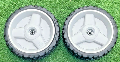 #ad 2PK HUSQVARNA OEM AWD 11quot; 588251401 REAR HIGH WHEELS HU800AWDH CRAFTSMAN POULAN $45.99