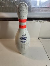 Vintage AMF Amflite II Bowling Pin USBC Approved Wood Plastic Made in USA