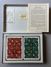 Vintage Heraclio Fournier Vitoria Double Deck Playing Cards Made in Spain 1953