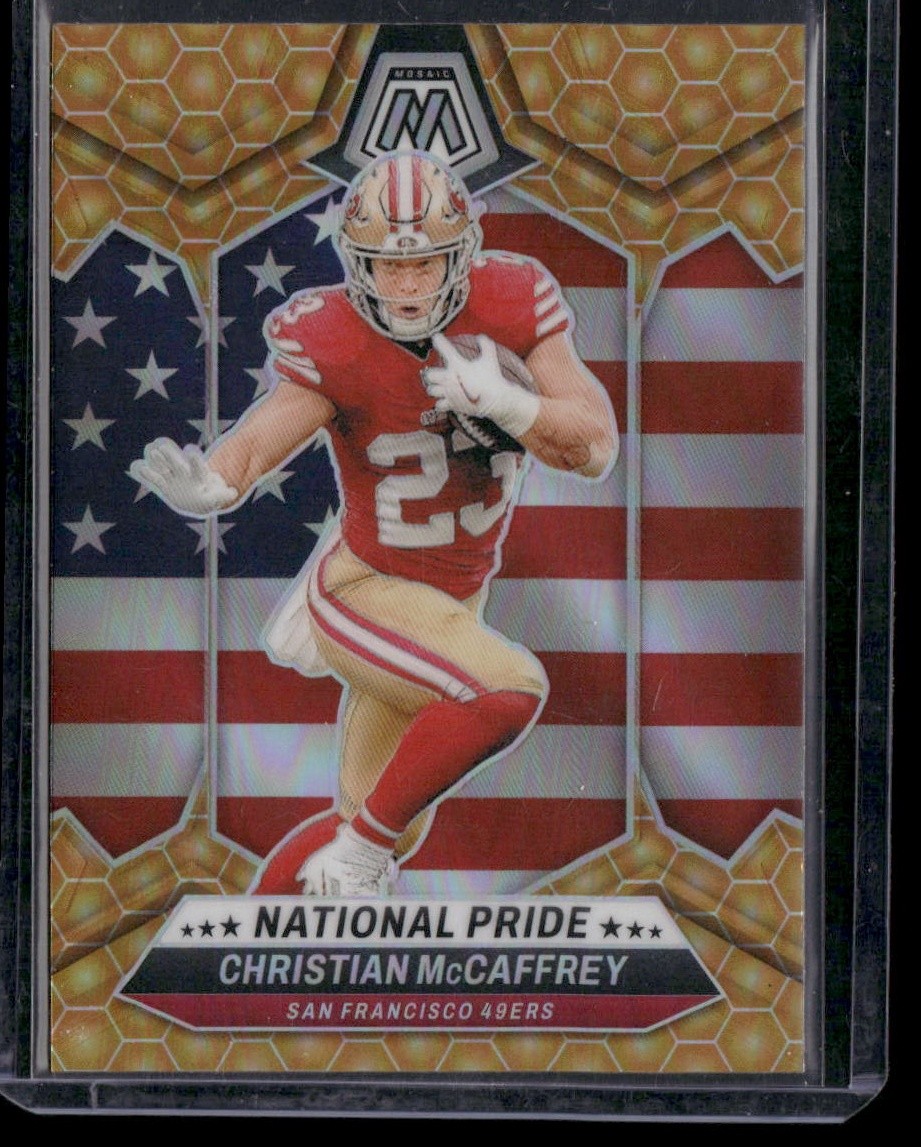 2024 Panini Mosaic #256 Christian McCaffrey Honeycomb SP