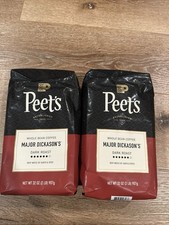 4 Pounds Peet’s Major Dickason’s Blend Dark Roast Whole Beans 12.50 per pound