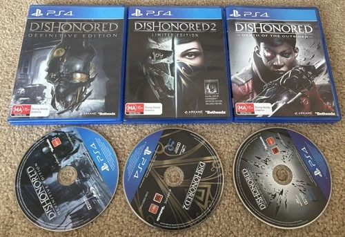 PlayStation 4 Dishonored Death Of The Outsider Dishornored 2 Definitive Edition