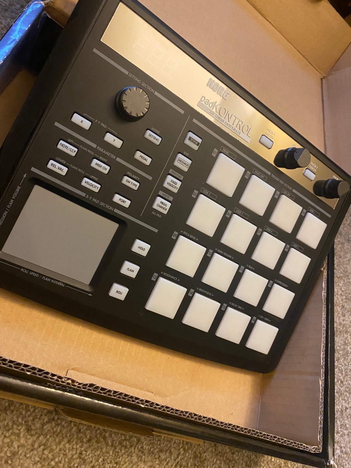 Korg padKONTROL MIDI Controller original box