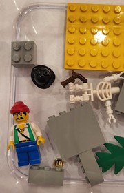 LEGO Pirates Set 6232 Skeleton Crew Jack Sparrow BB