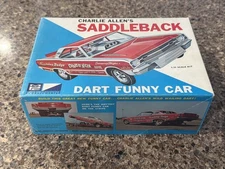 MPC CHARLIE ALLEN’S SADDLEBACK DART FUNNY CAR ORIGINAL KIT!! CIRCA 1970! VMCP!