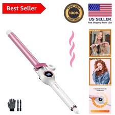Ceramic Curling Iron with 420 F Max Temp - Ideal for All Hair Types, 10.8 Ounces