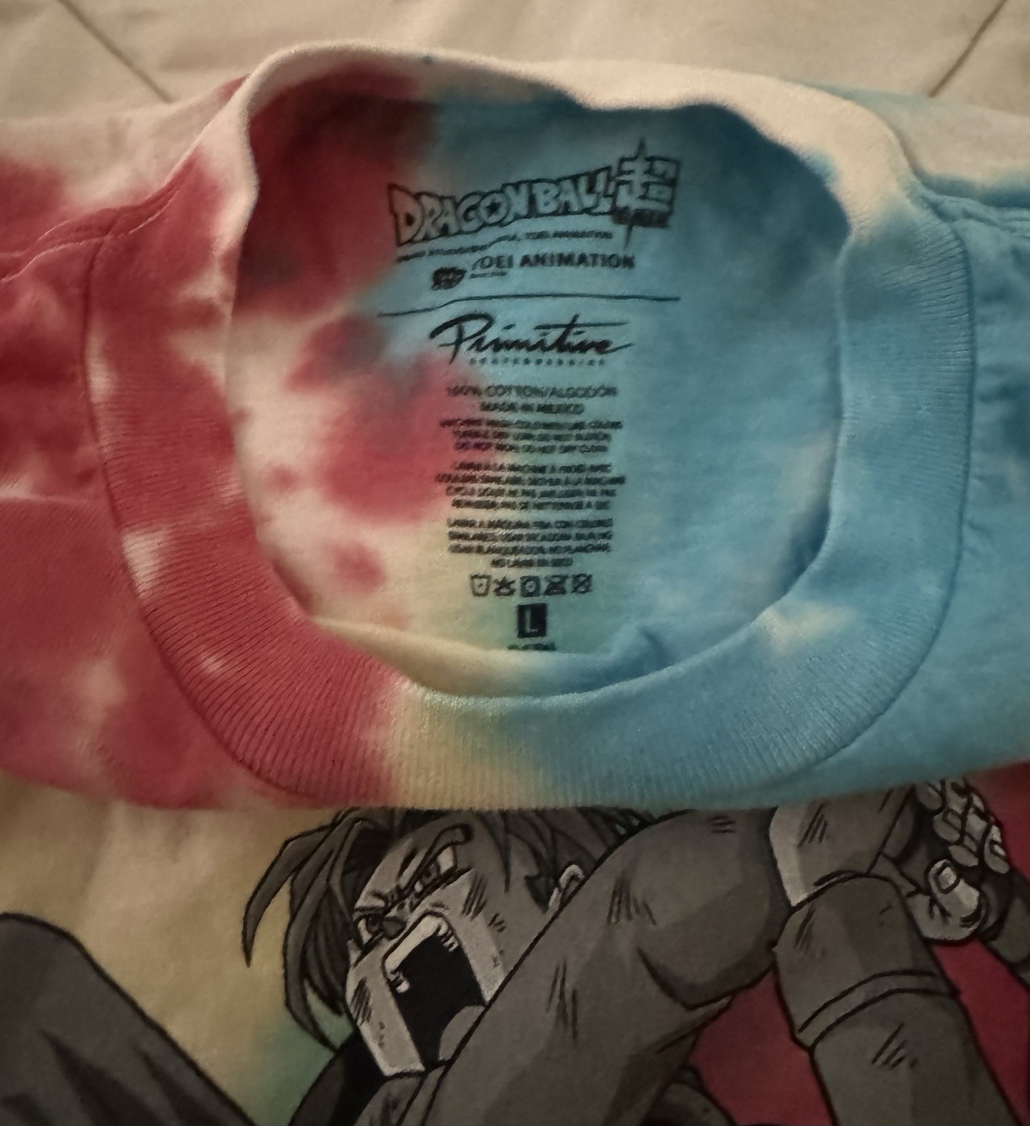 Primitive Dragon Ball Super Future Trunks Tye Dye… - image 3