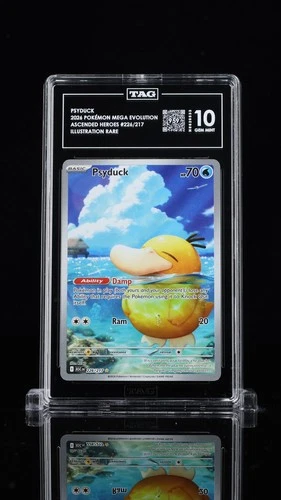 TAG 10 Gem Mint Psyduck 226/217 Ascended Heroes Holo Illustration Rare 2026