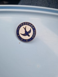 Ilfracombe Town Football Supporters Club Pin Badge