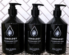 3 PACK Zenology Fycus Sycomorus Cleansing Body Wash 16.9oz