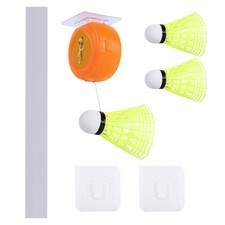 Complete Badminton Trainer for Home Indoor Solo Practice Personal Use Equipment