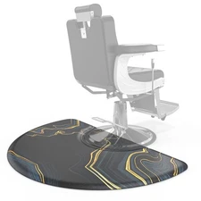 OmySalon 3x5 ft Anti Fatigue Salon Mat for Hair Stylist Barber Chair Anti-Slip