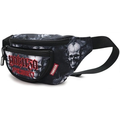 Neues Yakuza Unisex Skull Theme V02 Gürteltasche - Schwarz