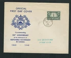 Canada #277, 1948 4¢ Responsible Government, Canadian Philatelic Society FDC