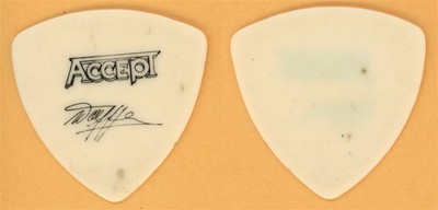 Accept Wolf Hoffmann Vintage Guitar Pick - 1985 Metal Heart Tour