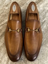GUCCI JORDAAN Horsebit Leather Loafer Tan Brown Ombre 12 / 12.5 US $1100 1953