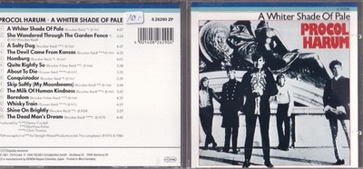 Procol Harum   A Whiter Shade Of Pale CD Cube Records