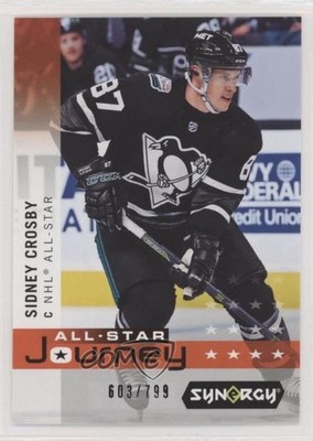2019 Synergy All-Star Journey 2018-19 Appearance 603/799 Sidney Crosby #AP-1 ct7