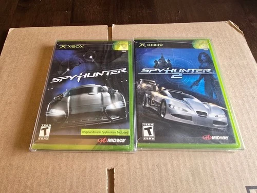 Spy Hunter + Spyhunter 2 (Microsoft Xbox, 2002) Both Complete - Tested!