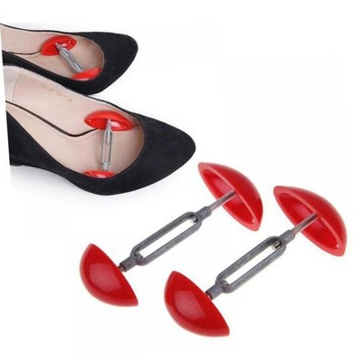 2 PCS Adjustable Wide Foot Shoe Stretcher Non-Slip Aluminum Heel Expander