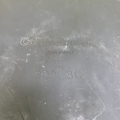 Calphalon Aluminum Cookware Anodized 8 Qt Stock Pot 808-310 0J Lid 8.5" by 12.5" - Picture 11 of 12