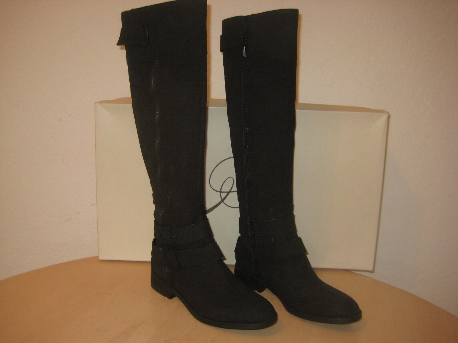 Rachel Roy Größe 7.5 Leather Knee High Stiefel New damen schuhe Rachel Roy Größe 7.5 Leather Knee High Stiefel New damen schuhe