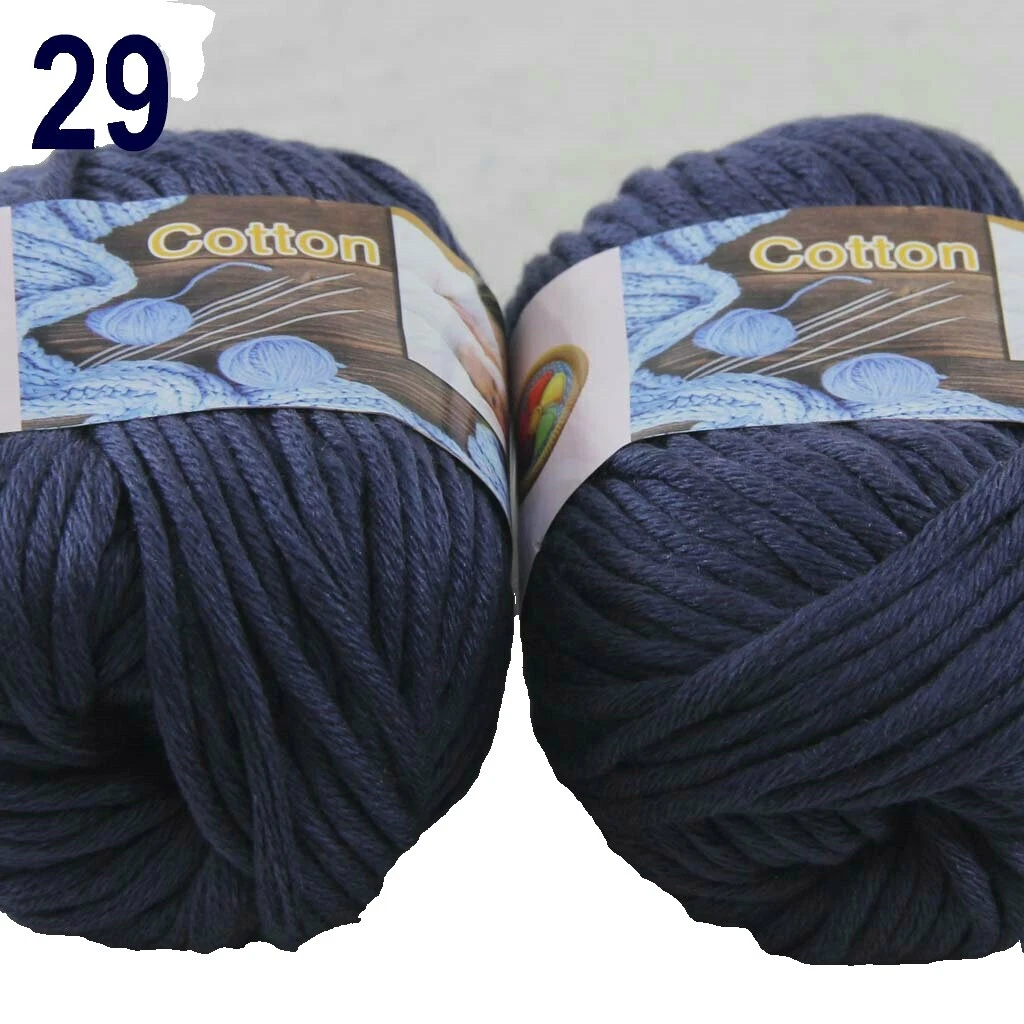 Skein Handknit Cotton Crocheting & Knitting Yarns