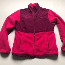 Champion C9 Pink Full Zip Womens Fleece Jacket Size XS