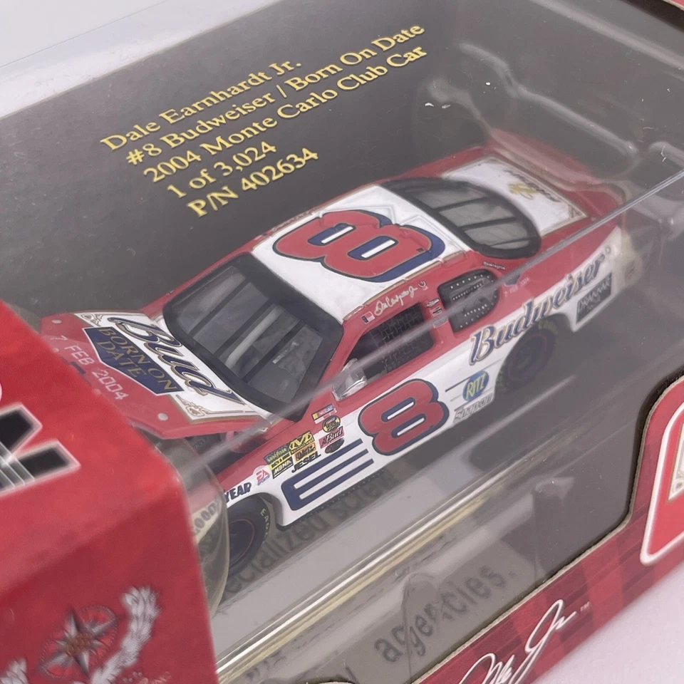 1/64 Dale Earnhardt Jr Action RCCA #8 Bud / Born On Date 2004 Monte Carlo 1:64 - Image 4 of 4