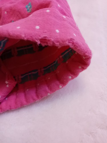 12 Months Vintage Girls OshKosh B'gosh Overalls Pink *Blue Daisies* - Picture 7 of 20