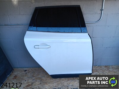 *NO SHIPPING* 2010-2013 Volvo XC60 3.2L Rear Passenger Right Door White